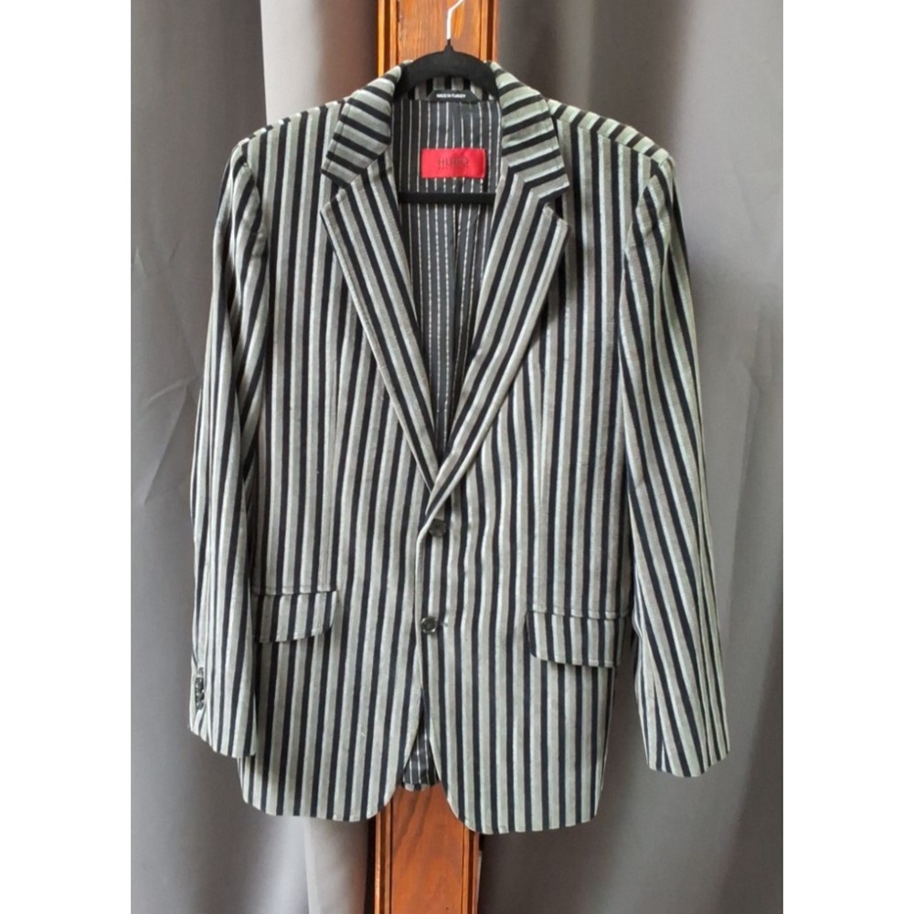 Hugo Boss Anriso Striped Blazer/sportcoat Mens US 40R